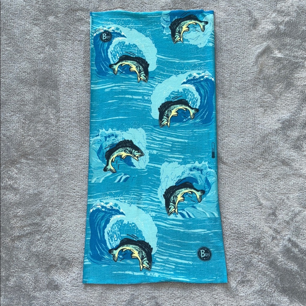 Buff coolmax cool max fish multipurpose scarf headband